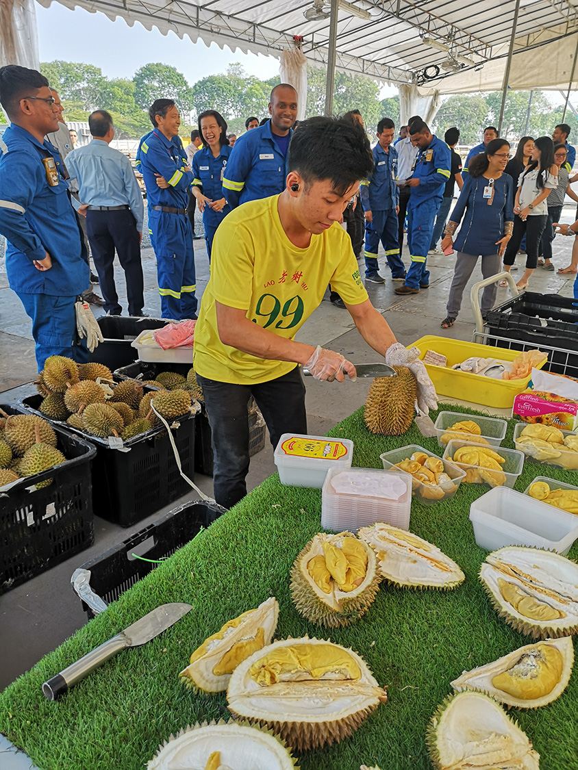 Corporate Durian Party - Linde Gas